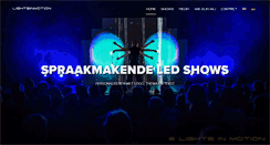 Desktop Screenshot of lightsinmotion.nl